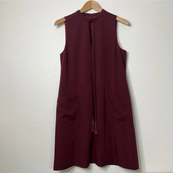 Erin Featherston Wine Dress - Picture 1 of 9